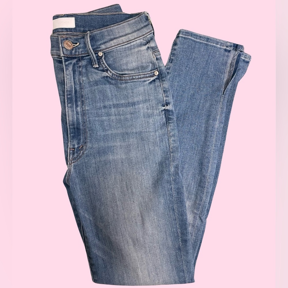 MOTHER “The Swooner Ankle Slice” Lemonade and Lies Size 26